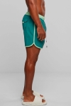 Urban Classics Retro Swimshorts Vintagre Green