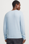 Jack & Jones George Knit Crew Neck Chambray Blue