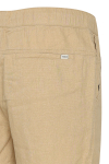 Solid Aurelius Elsticated Linen Shorts Curds & Whey