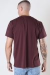 Fat Moose Johan Cotton Tee Dark Plum