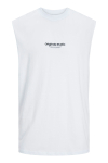 Jack & Jones Vesterbro Sleeveless Tee Bright White