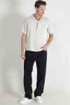 Solid Allan Cuba Linen Shirt Oatmeal