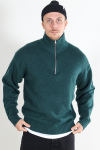 Jack & Jones Ollie Knit Half Zip Sea Moss