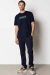 Clean Cut Copenhagen Jonas organic T-shirt Navy