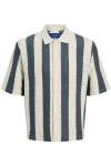 Jack & Jones Tyler Knit SS Polo Sea Salt Stripe