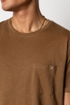 Clean Cut Copenhagen Kolding Organic Tee S/S Brown