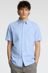 Selected Regular Sun Linen Shirt SS Cashmere Blue / White