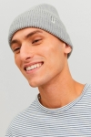 Jack & Jones Brink Beanie Light Grey Melange