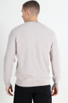 ONLY & SONS Morgan Regular Structure Crew Knit Silver Lining