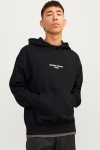 Jack & Jones Noto Graphic Sweat Hood Black