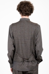 Clean Cut Copenhagen Sebastian XO Waistcoat Dark Grey Check