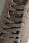 Selected David Chunky Suede Leather Sneaker Sand