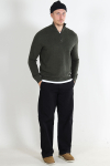 ONLY & SONS Mace Regular Half Zip Knit Olive Night