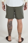 Jack & Jones Jaiden Summer Linen Shorts Dusty Olive