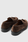 Selected Blake Suede Tassel Loafer Chocolate Brown