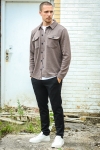 ONLY & SONS Kodyl Overshirt  Hot Fudge