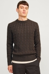 Jack & Jones Ross Knit Crew Neck Mulch