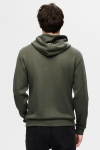 Selected Emanuel Soft Hoodie Sweat Forest Night