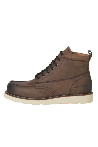 Toronto Leather Boots Brown Stone