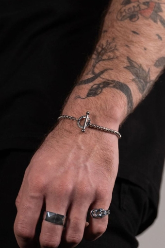 Ragnar Armband Sølvtonet