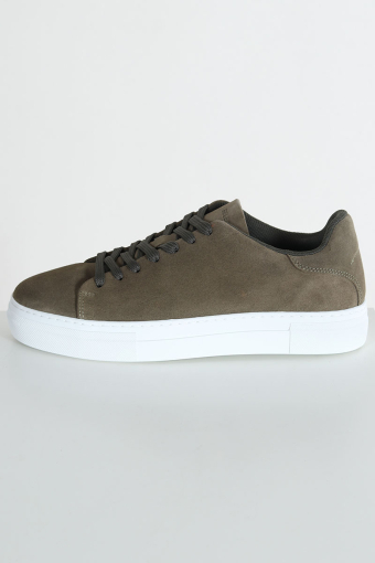 David Chunky Suede Leather Sneaker Grape Leaf