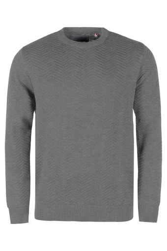 Carlo Cotton knit Lt Grey Mix