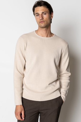 Oscar knit Ecru Melange