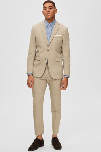 SLIM OASIS LINEN BLAZER Sand