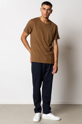 Kolding Organic Tee S/S Brown