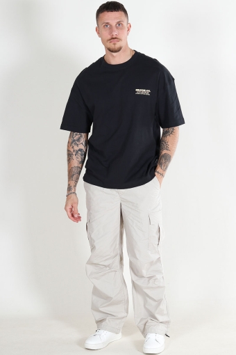 Fred Loose Cargo Pants Silver Lining