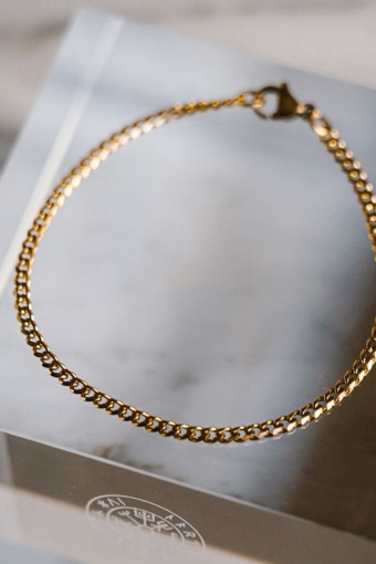 Minimal Sequence Armbånd Guld ton