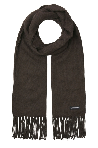 Solid Woven Scarf Chocolate Torte