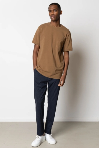 Clean Formal T-shirt Brown