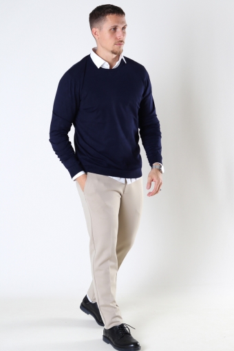 GREYSON CREW KNIT Navy