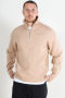 Jack & Jones Ollie Knit Half Zip Humus