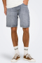 ONLY & SONS Edge Straight Fit Denim Shorts Medium Grey Denim