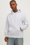 Jack & Jones Charge Sweat Hoodie Loose Fit White Melange