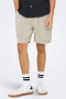 ONLY & SONS Tel Latham Linen Shorts Silver Lining